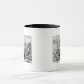 Satz-Zug der Lamas beladen mit Silber Tasse (Zentrum)