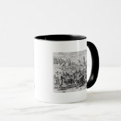 Satz-Zug der Lamas beladen mit Silber Tasse (VorderseiteRechts)