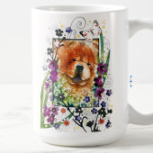 SÄTZE DER VERÄNDERUNG roter Hunde Kaffeetasse