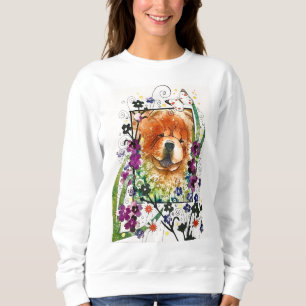 SÄTZE DER VERÄNDERUNG roter Hunde Sweatshirt