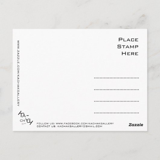 SÄTZE - POST-KARTEN POSTKARTE (Rückseite)