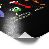 Satzzeichen für Englischlehrer Fotodruck (Ecke)