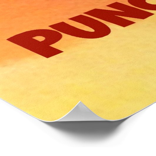 Satzzeichen: Lasst uns Dave essen. Poster (Ecke)