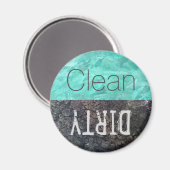 sauber| Diverse Geschirr Magnet (Vorderseite/Rückseite)