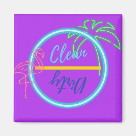 Sauber/Geschirrspüler Magnet