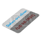 sauber | Geschirrspülmaschine für Geschirr Magnet (Linke Seite)