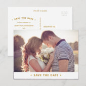 sauber | Save the Date Postkarte (Vorne/Hinten)