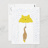 sauber trocken postkarte (Vorne/Hinten)