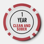 Sauber und nüchtern pokerchips (Rückseite)