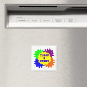 Sauber und verrückt magnet (In Situ (Geschirrspüler))