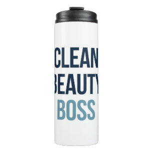 Saubere Beauty Boss Thermosbecher