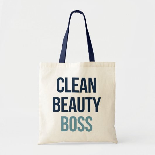 Saubere Beauty Boss Tote Tasche für Beautycounter (Vorne)