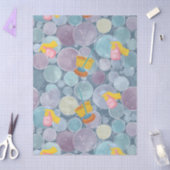 Saubere Blasen Seidenpapier (Basteln)