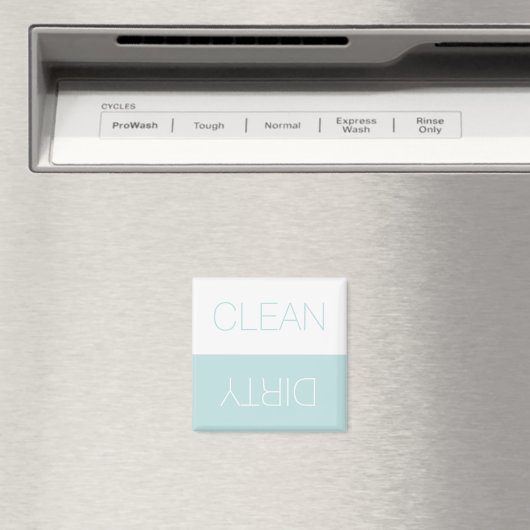 Saubere Dirty Indikator reversibel Geschirrspülmas Magnet (In Situ (Geschirrspüler))