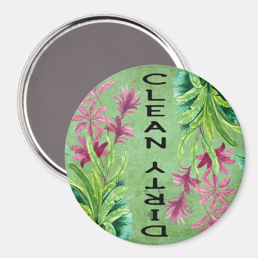 Saubere, dreckige Geschirr Reversible Geschirrspül Magnet (Vorderseite/Rückseite)