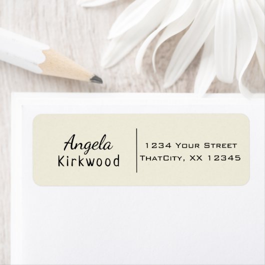 Saubere, einfache minimale Lässige Beige (Insitu)