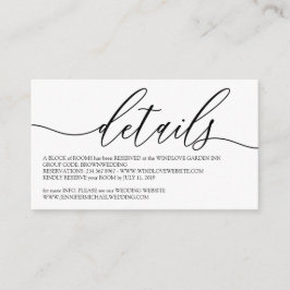 Saubere, einfache Modernität Hinzufügen Sie Ihre F Begleitkarte