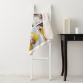 Saubere, elegante weiße Familie 6 Fotomaterial Sherpadecke (Beispiel)