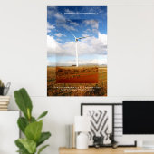 saubere Energie Poster (Heimbüro)