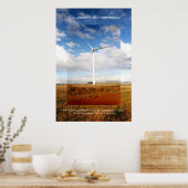 saubere Energie Poster (Küche)