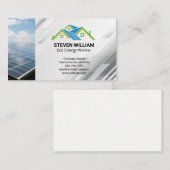 Saubere Energie | Power Grid Visitenkarte (Vorne/Hinten)