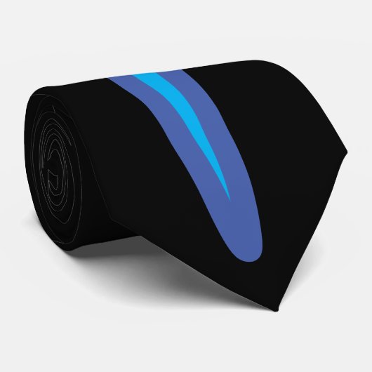 Saubere Flammenkratze Krawatte (Gerollt)