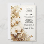 Saubere formelle, einfache klassische Elegant-Blan Einladung (Vorderseite)