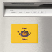 Saubere Geschirr Geschirrspülmaschine Magnet (In Situ (Geschirrspüler))