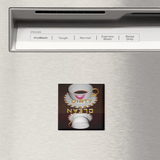 Saubere Geschirr Geschirrspülmaschine Magnet (In Situ (Geschirrspüler))