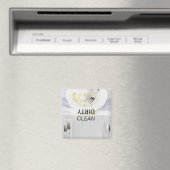 saubere Geschirr, schmutzige Geschirr, Spülmagnete Magnet (In Situ (Geschirrspüler))
