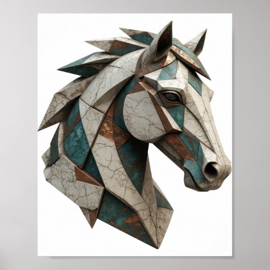 Saubere graue ABSTRACT ART Grafikdesign Poster (Vorne)