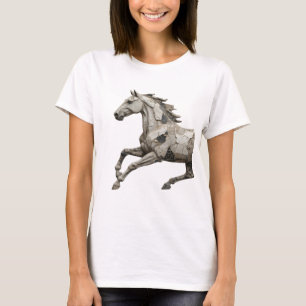Saubere graue ABSTRACT ART Statement Design v2 T-Shirt