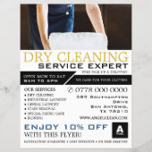 Saubere Handtücher, trockene Reinigungsmittel, sau Flyer (Vorne)