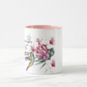 Saubere Kaffee-Tasse Tasse (Zentrum)