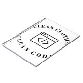 Saubere Kleidung Notizblock (Linke Seite)