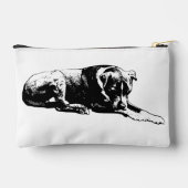 Saubere Kontur Zip Pouch Zubehörtasche (Rückseite)