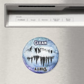 Saubere Küche Geschirrspüler Geschirr Berge Magnet (In Situ (Geschirrspüler))