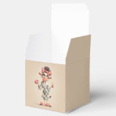 Saubere Kuh im Wellness-Center-Modus Geschenkschachtel (Geöffnet)