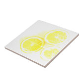 Saubere Linien Yummy Orange Fliese (Seite)