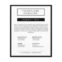 Saubere Minimalistische Social Media Luxus Black&W