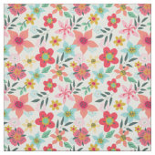 Saubere, moderne, helle Blumendrucke Stoff (Muster)