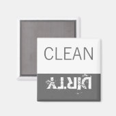 Saubere oder schmutzige Magnete DIshwasher Etikett Magnet (Vorderseite/Rückseite)