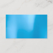 Saubere Reinigung Service Haushaltshilfe Gold Blau Visitenkarte (Rückseite)