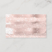 Saubere Reinigungs-Service Haushaltshaus Silver Ro Visitenkarte (Rückseite)