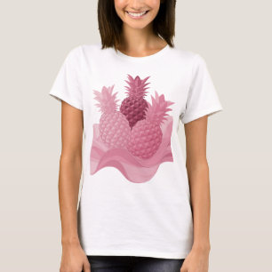 Saubere rosa PINK ANANAS Zitat-Design T-Shirt