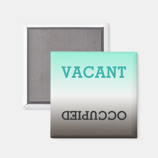 Saubere, schwach besetzte Geschirrspülmaschine Mag Magnet (Vorderseite/Rückseite)