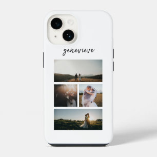 Saubere Schwarz-Weiß-Foto Modern iPhone 14 Hülle