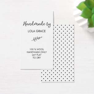 Saubere Schwarz-Weiß-Handschuhe von