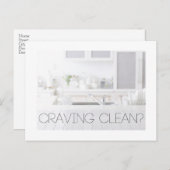 Saubere Shaklee Postkarte holen (Vorne/Hinten)