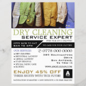 Saubere Shirts, trockene Reinigungsmittel, saubere Flyer (Vorne)